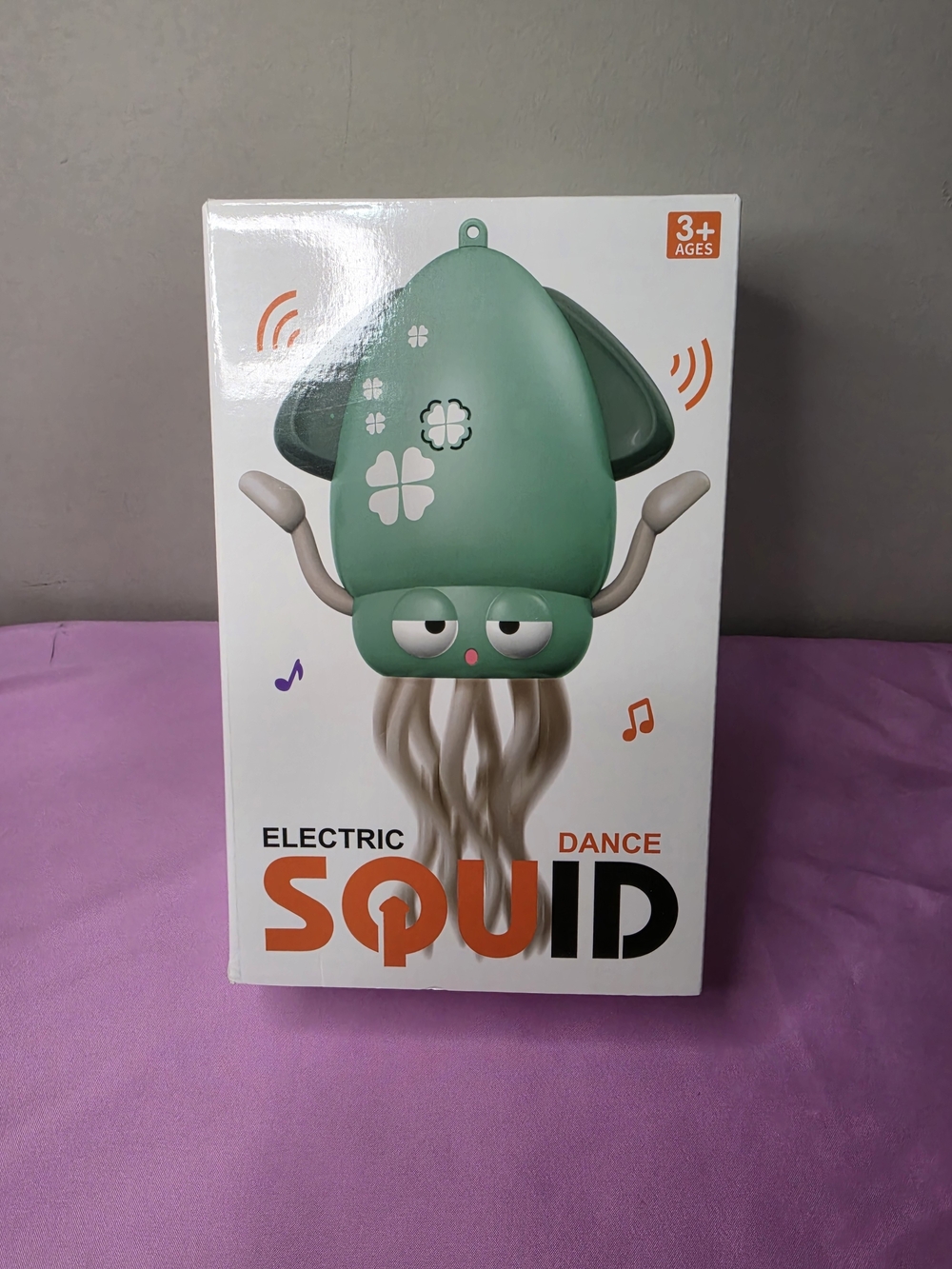 Electric Dance Squid Toy - Green